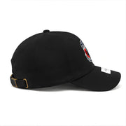 Black Sky Soldiers Aviation Hat - SearchPify - Black cap with a logo on a white background