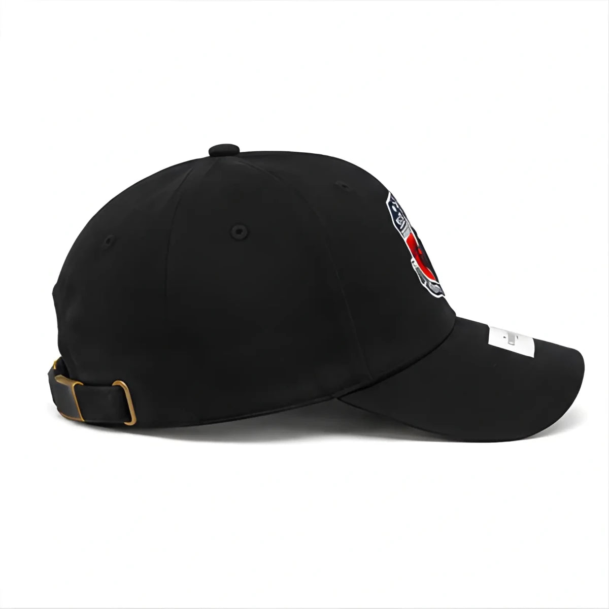 Black Sky Soldiers Aviation Hat - SearchPify - Black cap with a logo on a white background