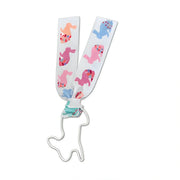 Animals Paperclip Bookmark - White Bunny - SearchPify - Lanyard with cartoon dog designs on a white background