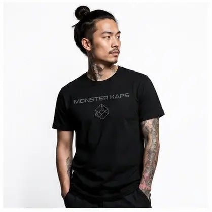 Monster Kaps® T-Shirt Black Unisex - SearchPify - Monster Kaps® T-Shirt Black Unisex