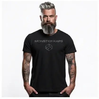 Monster Kaps® T-Shirt Black Unisex - SearchPify - Monster Kaps® T-Shirt Black Unisex
