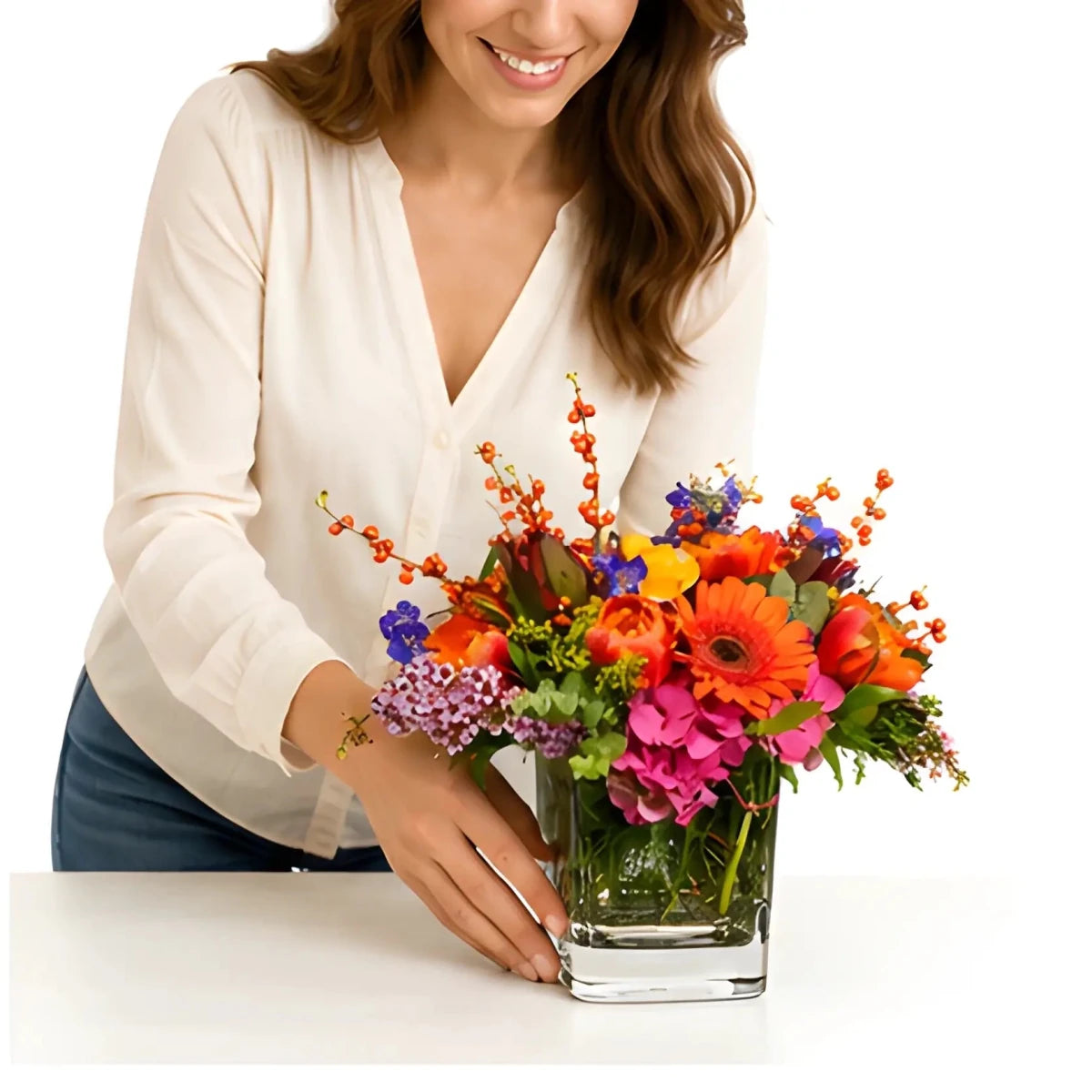 Hello IN. 02 Fall Floral Centerpiece - SearchPify - Hello IN. 02 Fall Floral Centerpiece