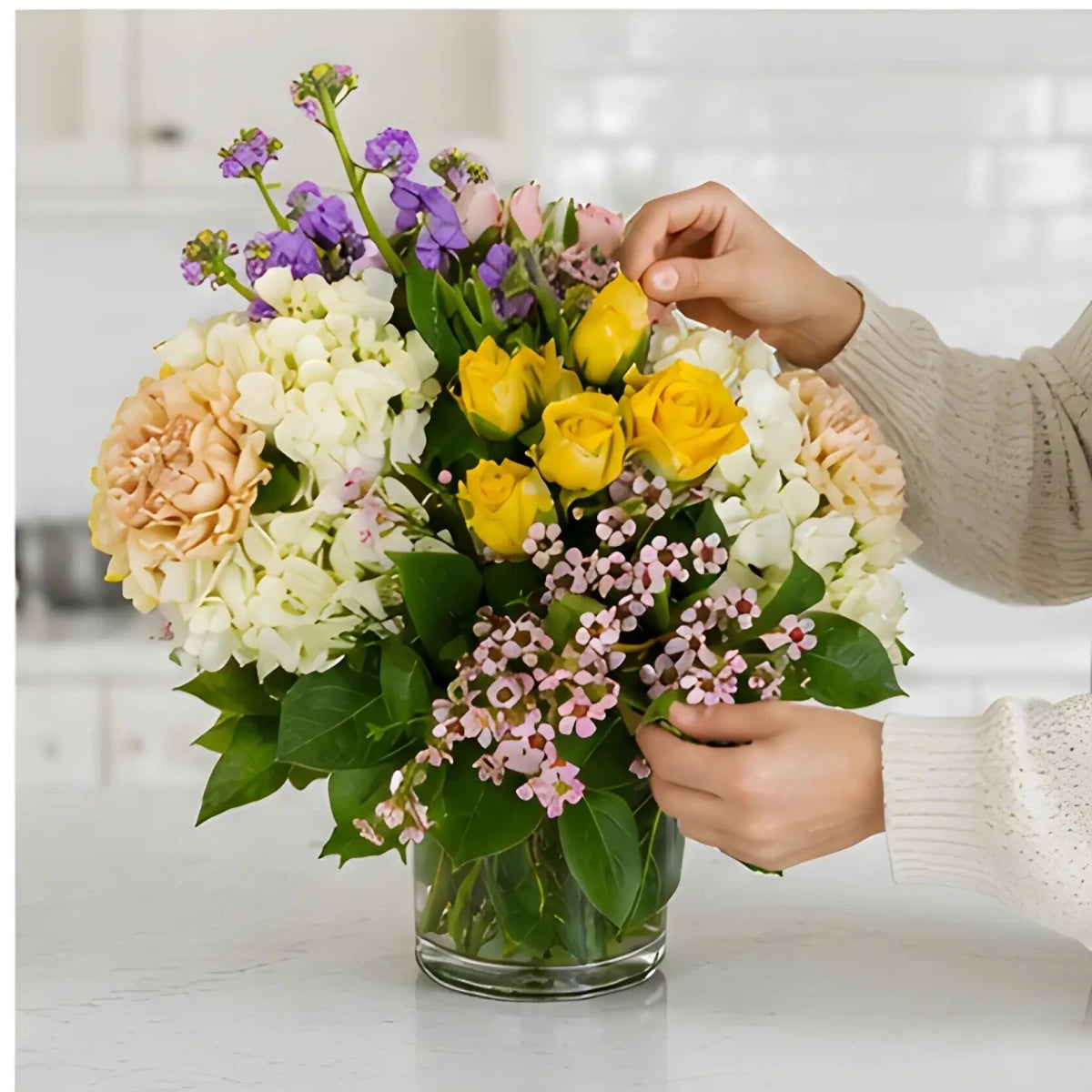 Spring’s Whisper Floral Arrangement - IN 66 - SearchPify - Spring’s Whisper Floral Arrangement - IN 66