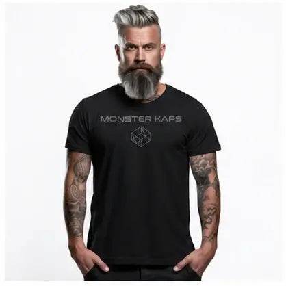 Monster Kaps® T-Shirt Black Unisex